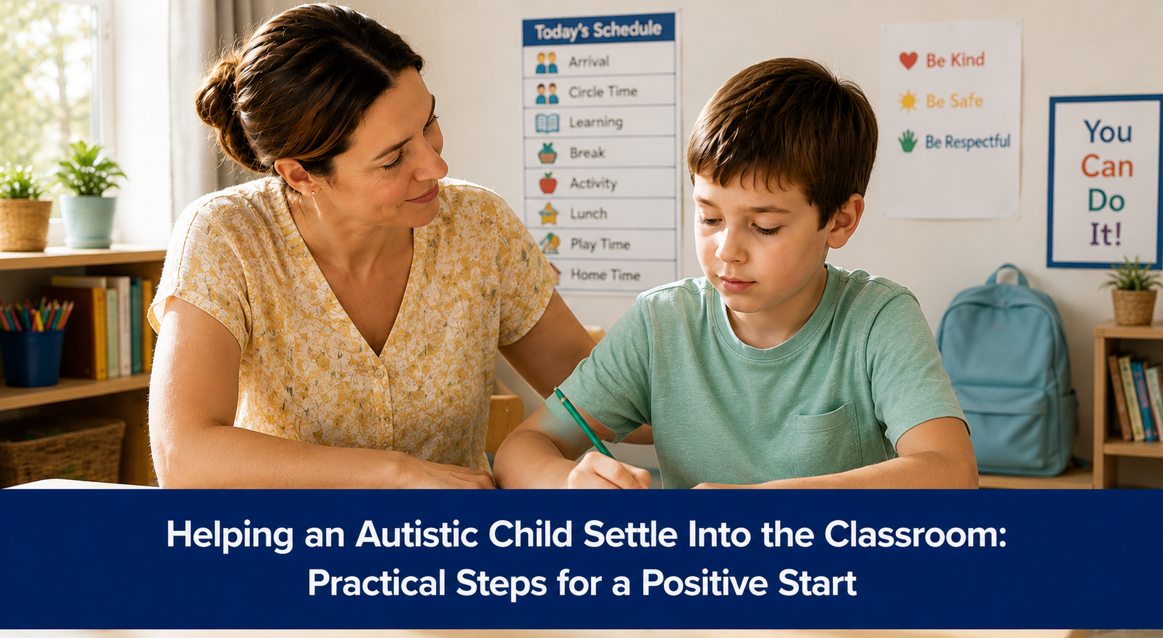 Helping an Autistic Child Settle Into the Classroom